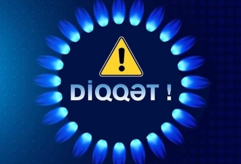 Şamaxı və Ucarda qaz təchizatı müvəqqəti dayandırılacaq