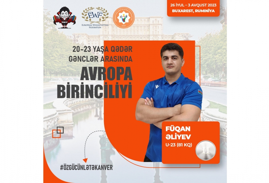 Atletimiz Avropa birinciliyində gümüş medal qazanıb