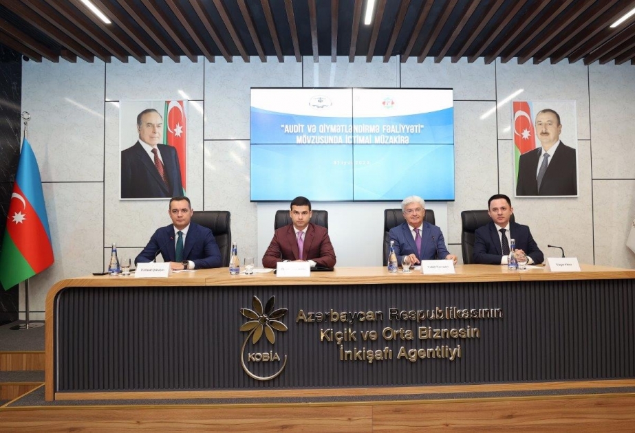 “Audit və qiymətləndirmə fəaliyyəti” mövzusunda ictimai müzakirə təşkil olunub