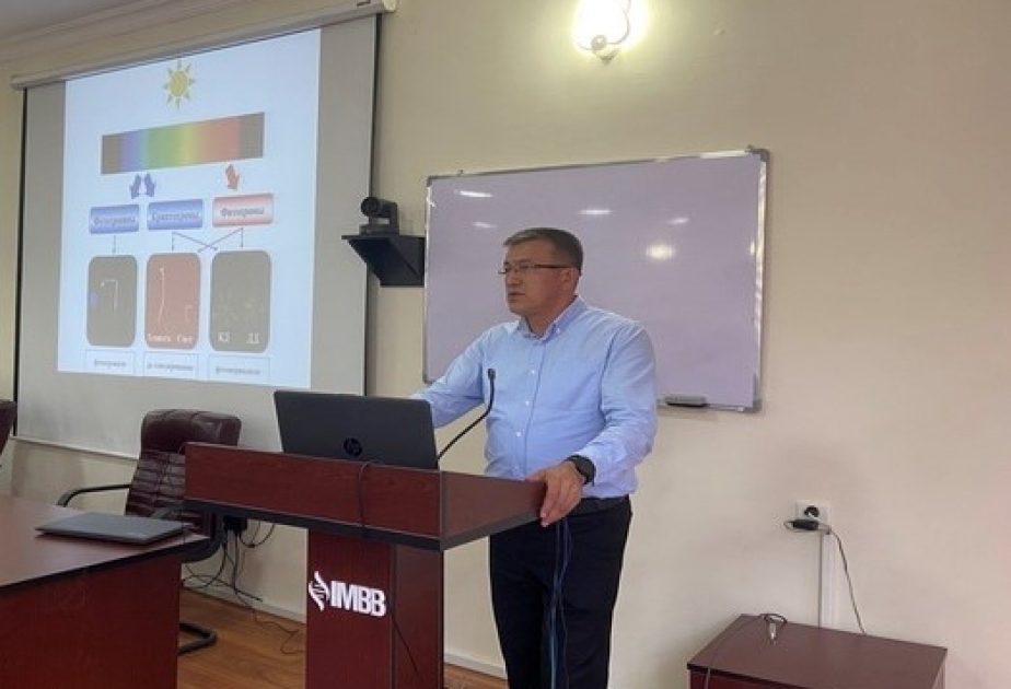 Özbəkistanlı alim Molekulyar Biologiya və Biotexnologiyalar İnstitutunda seminar keçirib