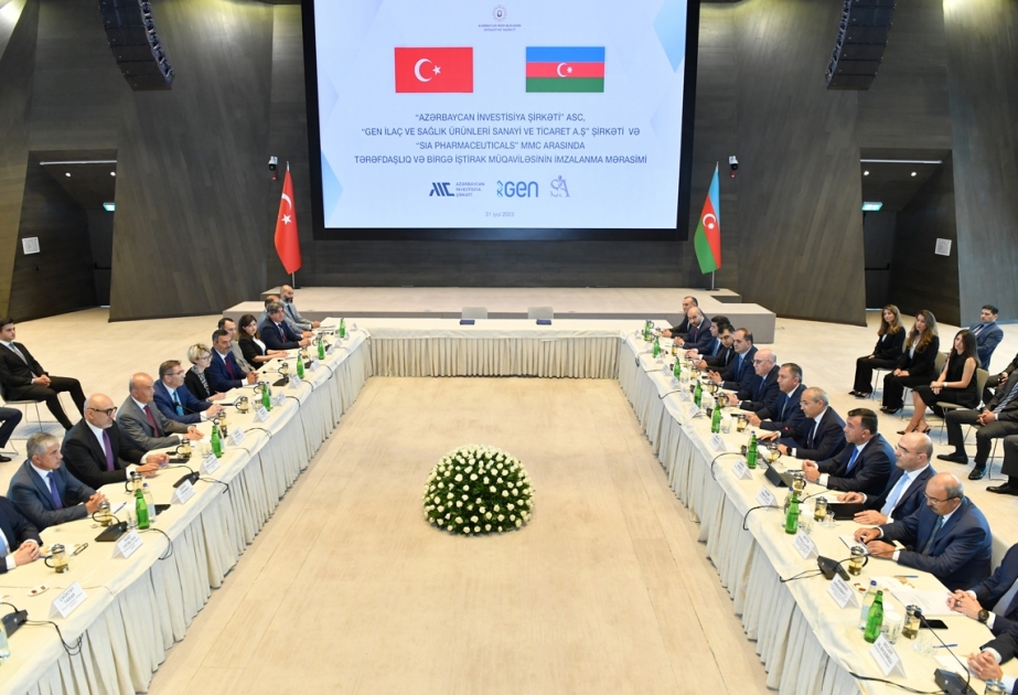 Pirallahı Sənaye Parkında dərman istehsalı zavodu tikiləcək