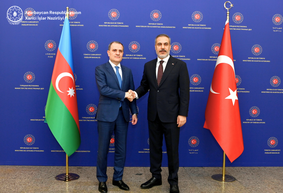 Außenminister Aserbaidschans trifft sich mit seinem türkischen Amtskollegen