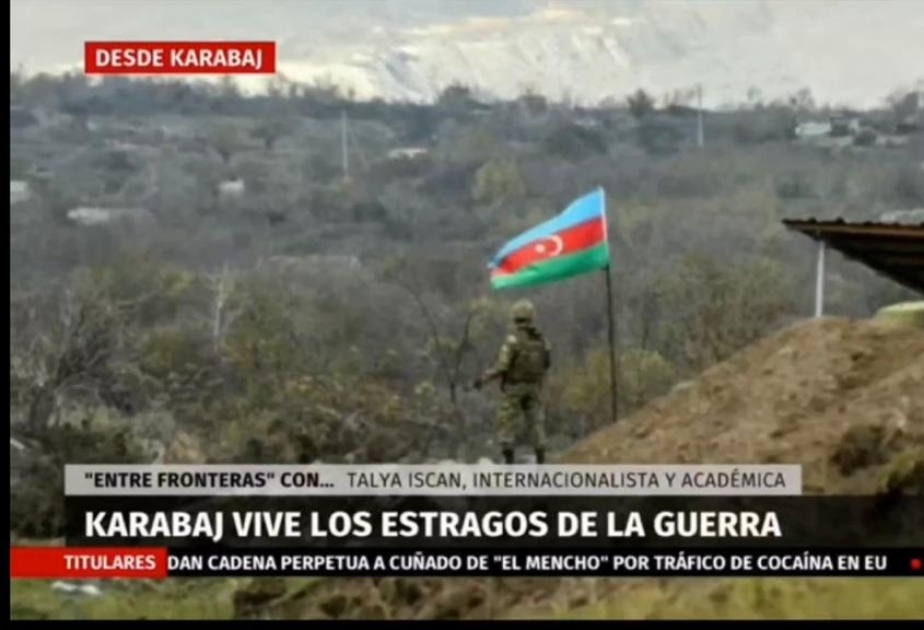 Meksikanın nüfuzlu televiziya kanalında Şuşa haqqında reportaj efirə gedib