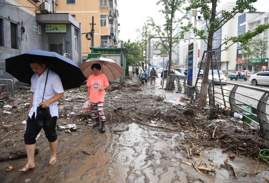 Unwetter in China: Mindestens elf Menschen gestorben
