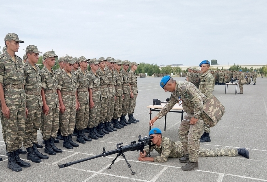 Defense Ministry: Azerbaijan Army pays special attention to training of young soldiers