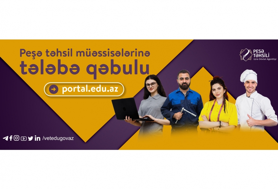 Peşə təhsili üzrə 16 min 31 nəfər müraciət edib