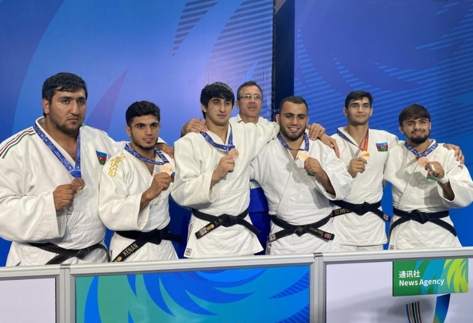 El equipo azerbaiyano de judo logra el bronce en los XXXI Juegos Mundiales Universitarios de la FISU en Chengdu