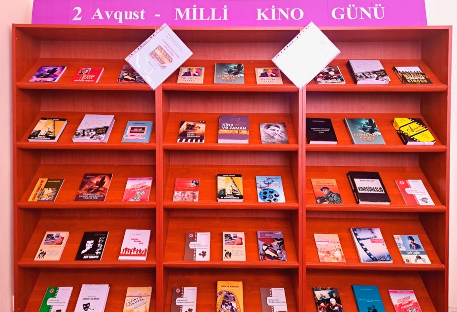 Respublika Gənclər Kitabxanası Kino Günü ilə əlaqədar virtual sərgi hazırlayıb