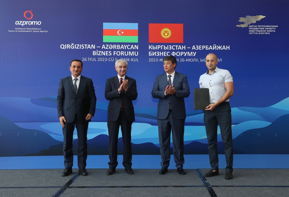 Abşeron Logistika Mərkəzi ilə Qırğızıstan şirkətləri arasında memorandum imzalanıb