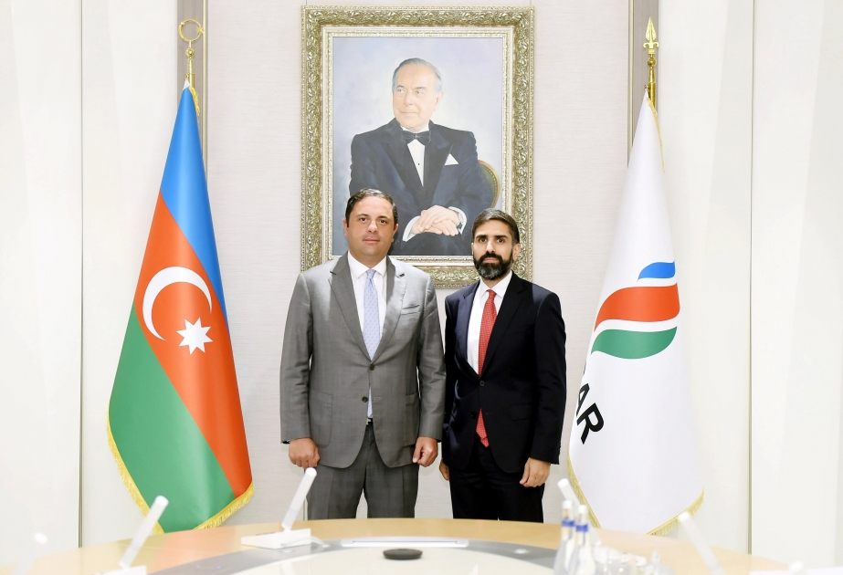 Presidente de SOCAR se reúne con el primer viceministro de Economía y Desarrollo Sostenible de Georgia
