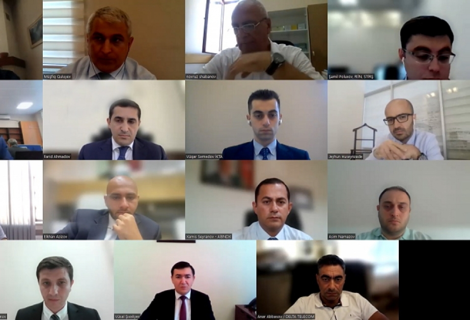 “İnternetə qoşulma və internet infrastrukturu” işçi qrupunun iclası keçirilib