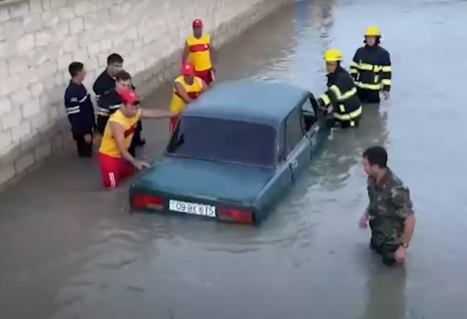 Bərdənin Qaraqoyunlu kəndində subasma ilə əlaqədar təxliyə işləri həyata keçirilib