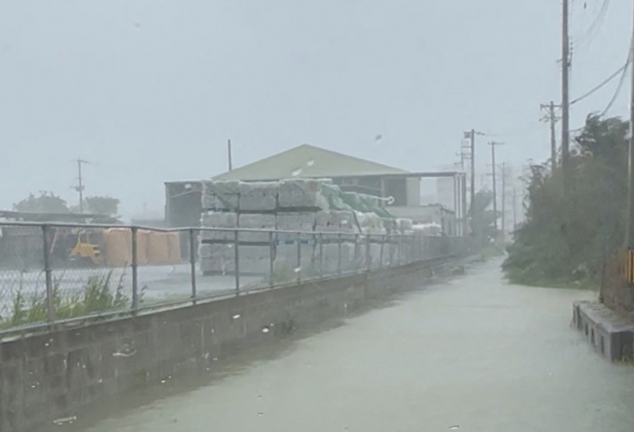 Typhoon Khanun pounds Okinawa Prefecture VIDEO