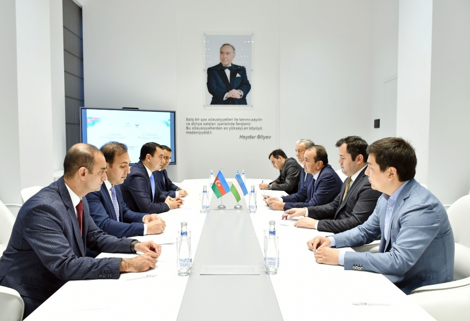 Состоялась встреча министров культуры Азербайджана и Узбекистана