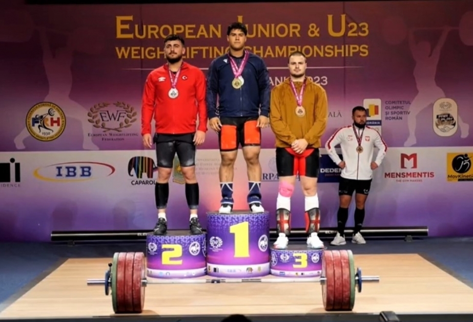 Aserbaidschanischer Gewichtheber holt Gold und zwei Silbermedaillen bei EM im Gewichtheben
