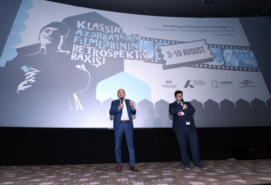 “Klassik Azərbaycan filmlərinin retrospektiv baxışı” adlı silsilə film nümayişlərinin açılış mərasimi olub