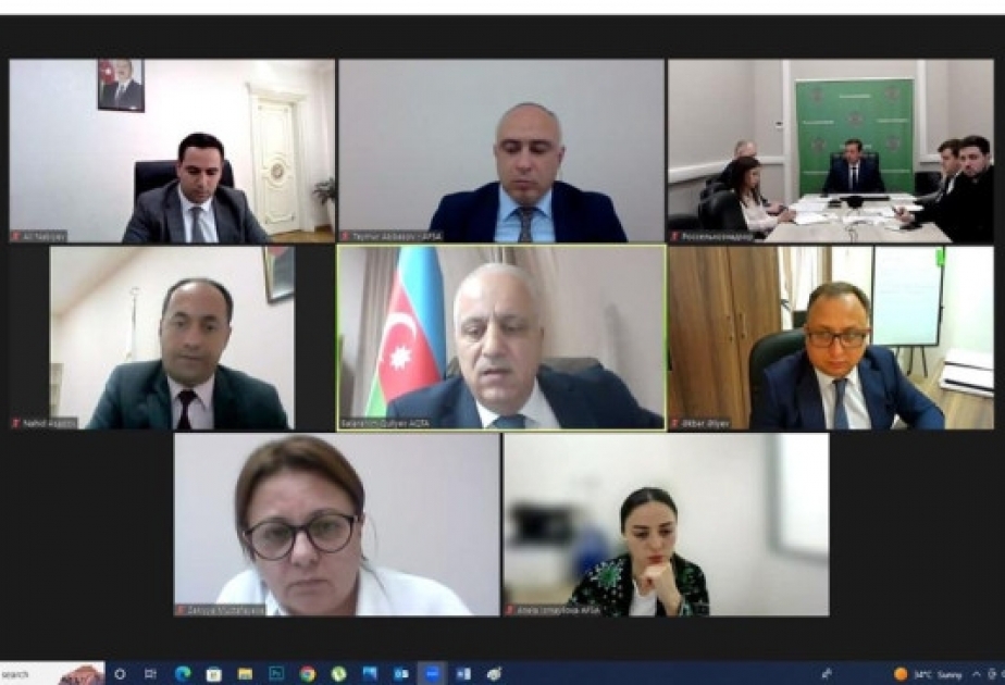 AQTA və “Rosselxoznadzor”un nümayəndələri arasında müəssisələrin qeydiyyatı ilə bağlı görüş olub