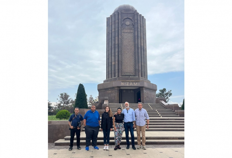 Periodistas estadounidenses visitaron Ganja, , la segunda ciudad más grande de Azerbaiyán