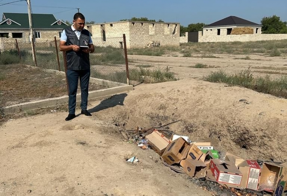 Tullantıların qalaqlanması və ya yandırılması faktları ilə əlaqədar tədbirlər görülüb