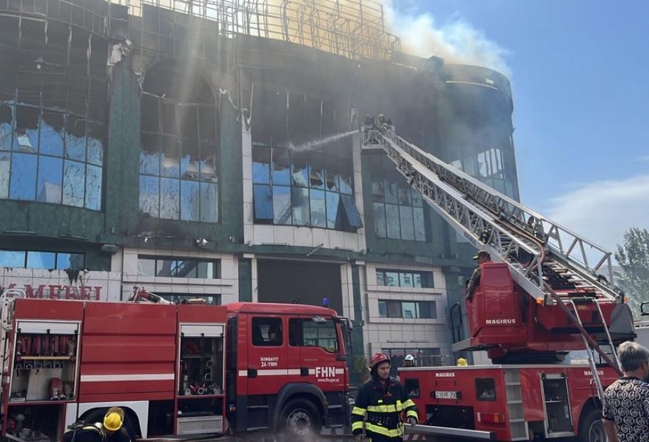 FHN: Sumqayıtda baş vermiş yanğın məhdudlaşdırılıb