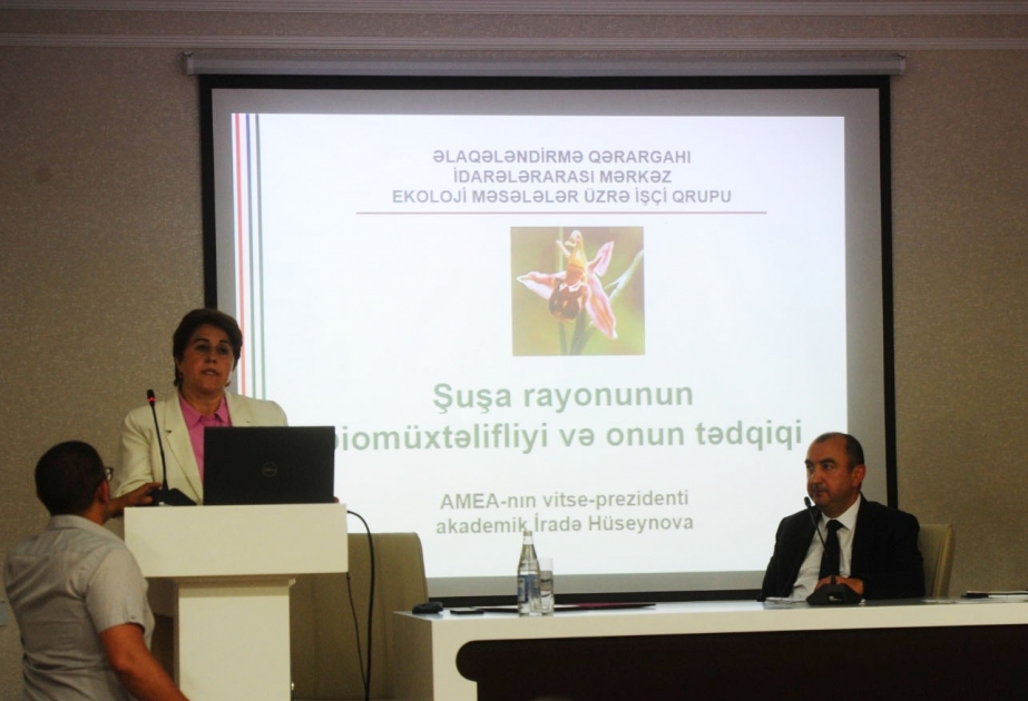 Şuşada Ekoloji məsələlər üzrə İşçi Qrupunun iclası keçirilib