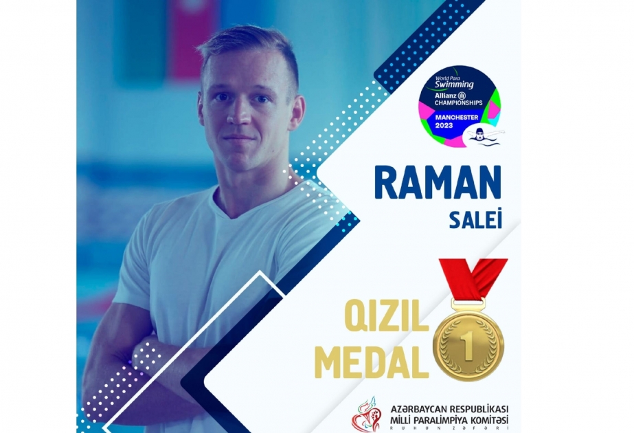 Nadador paralímpico azerbaiyano gana el oro mundial