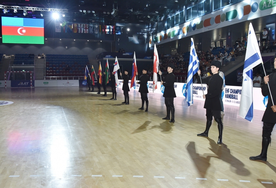 В Баку состоялась церемония открытия чемпионата Европы по гандболу