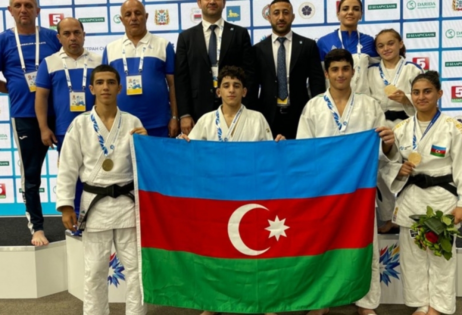 Azərbaycan cüdoçuları MDB Oyunlarında ilk günü 5 medalla başa vurublar
