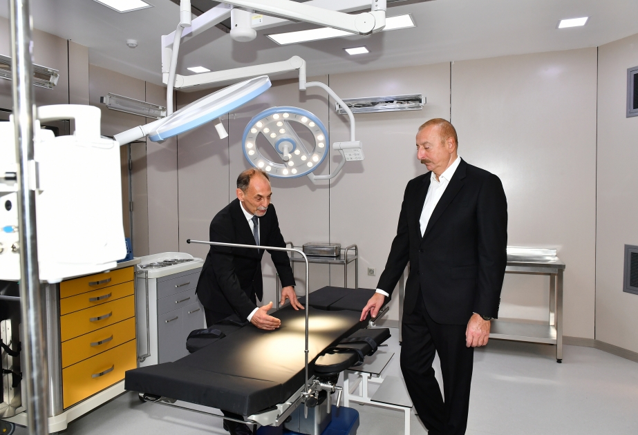 Se inaugura el nuevo edificio del Hospital Central del Distrito de Samukh
