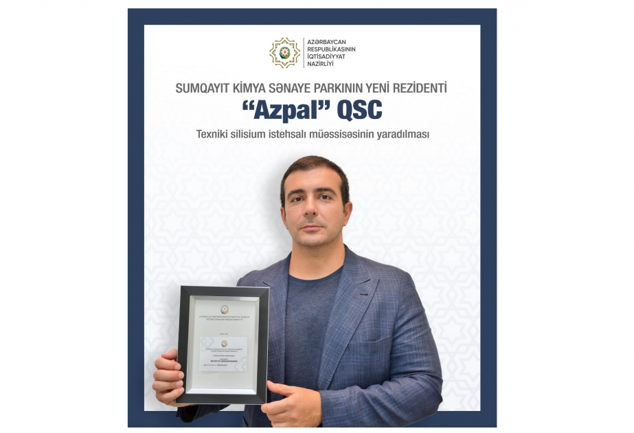 Sumqayıt Kimya Sənaye Parkının rezidentlərinin sayı 37-yə çatıb