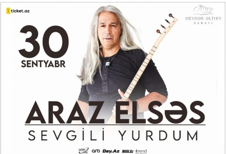 Dünyaşöhrətli azərbaycanlı ozan Araz Elsəsin Bakıda ilk solo konserti olacaq