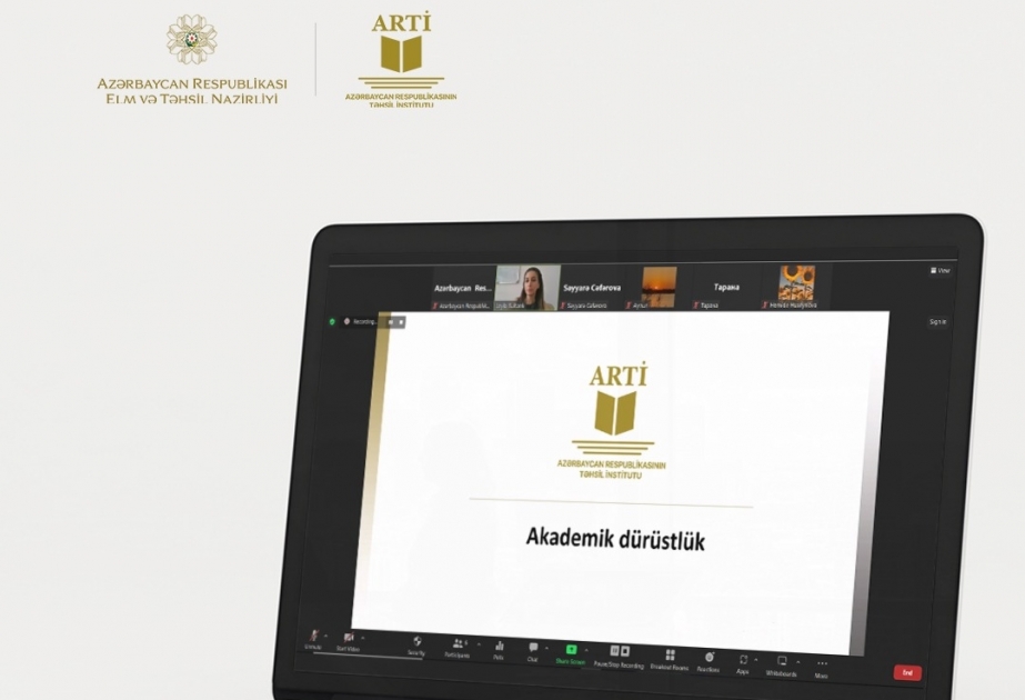 “Ali təhsil müəssisələrində pedaqoji fəaliyyətə giriş” təlimləri başa çatıb