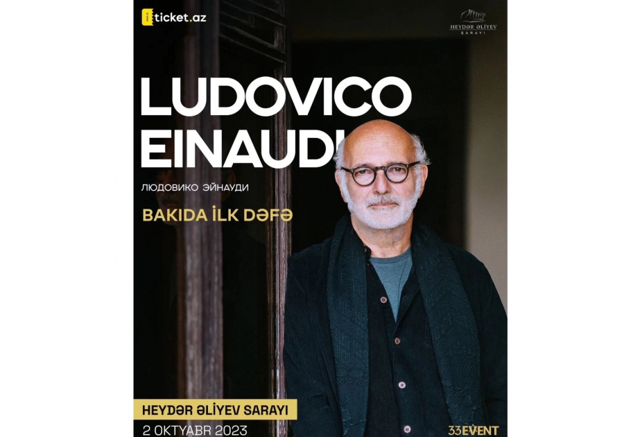 Famous Italian composer Ludovico Einaudi to perform in Baku - AZERTAC