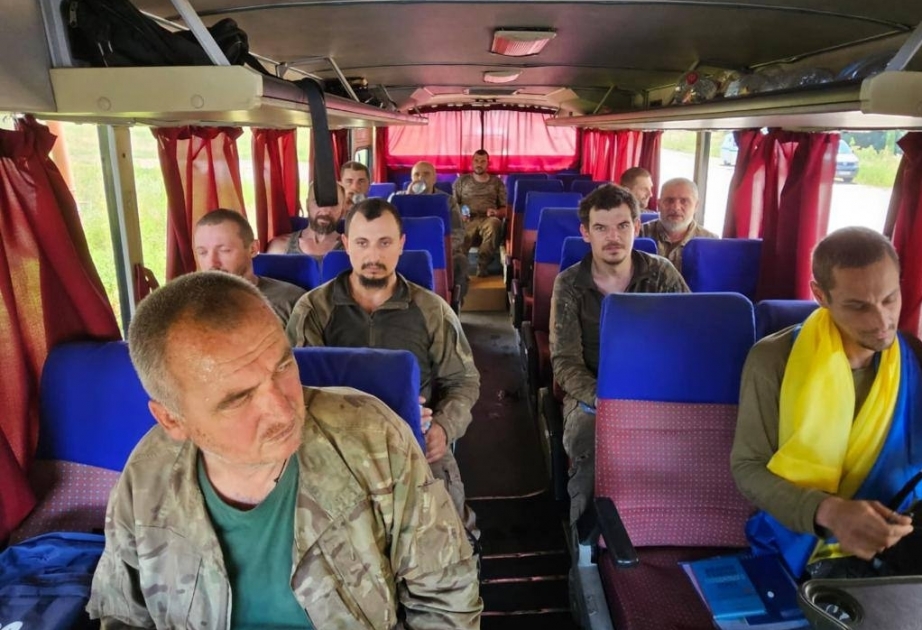 Ukrayna daha 22 hərbçini əsirlikdən qaytarıb