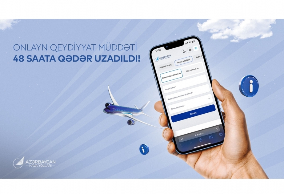 AZAL to expand online check-in options for its passengers