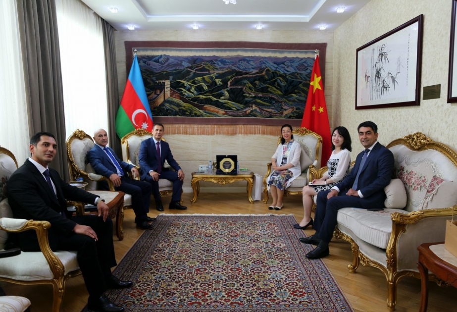 Azərbaycan Çin Döyüş Növləri Assosiasiyası ilə Çin səfirliyi arasında idman sahəsində əməkdaşlıq məsələləri müzakirə olunub