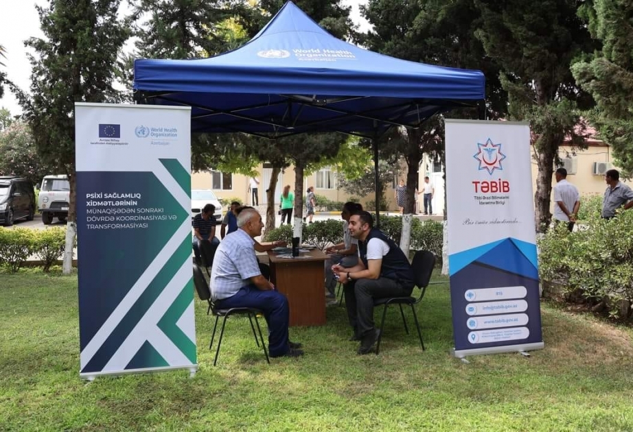 Tərtər və Ağdamda psixi sağlamlıq barədə maarifləndirmə kampaniyaları təşkil olunub