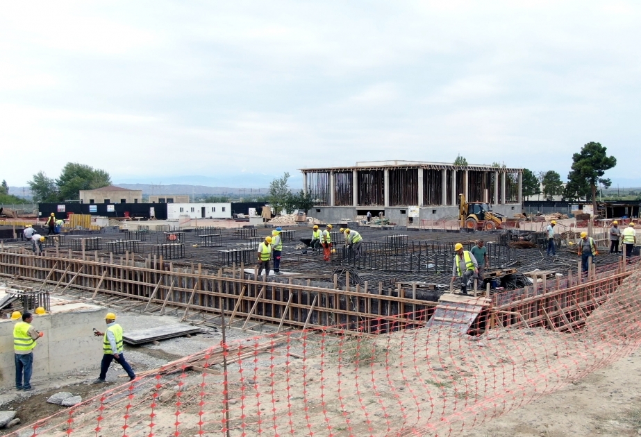 Mingəçevirdə müstəqillik dövrünün ən böyük elektrik stansiyası tikilir