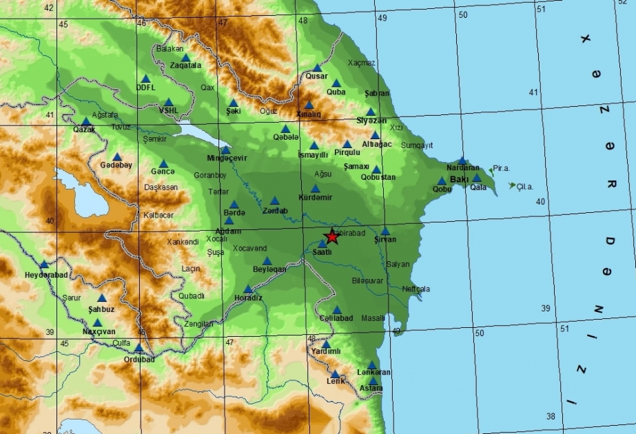 Magnitude 4 quake hits Azerbaijan’s Saatli district
