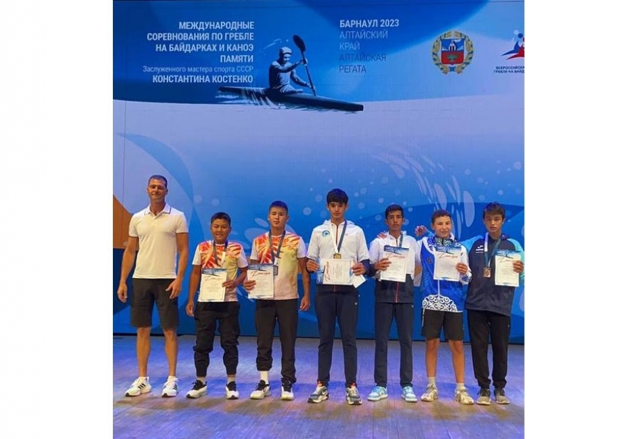 Los remeros azerbaiyanos ganan dos medallas de oro en el primer día del torneo internacional