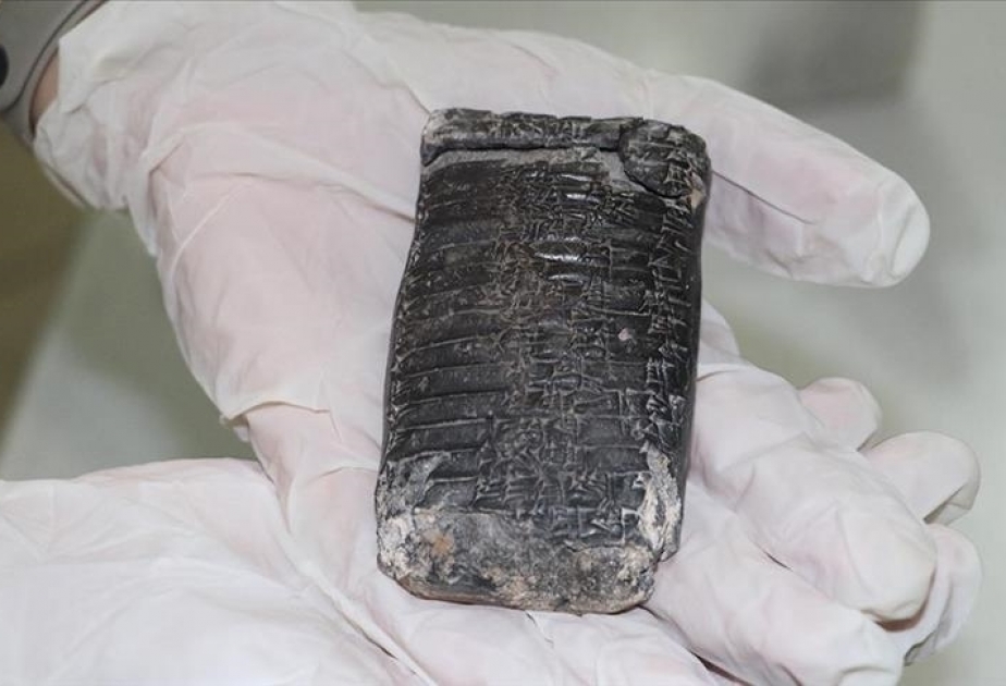 3,800-year-old cuneiform clay tablet unearthed in ancient tumulus in southern Türkiye