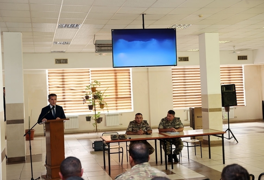 Representatives of State Committee for Work with Religious Organizations meet with servicemen