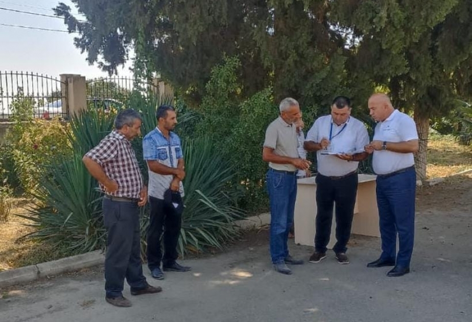Ağdam sakinlərinin təbii qazla bağlı müraciətləri dinlənilib