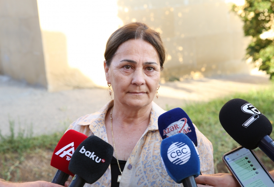 Heyran Məmmədova: Bu gün igidlərimizin, şəhidlərimizin sayəsində Ağalıya qayıdırıq