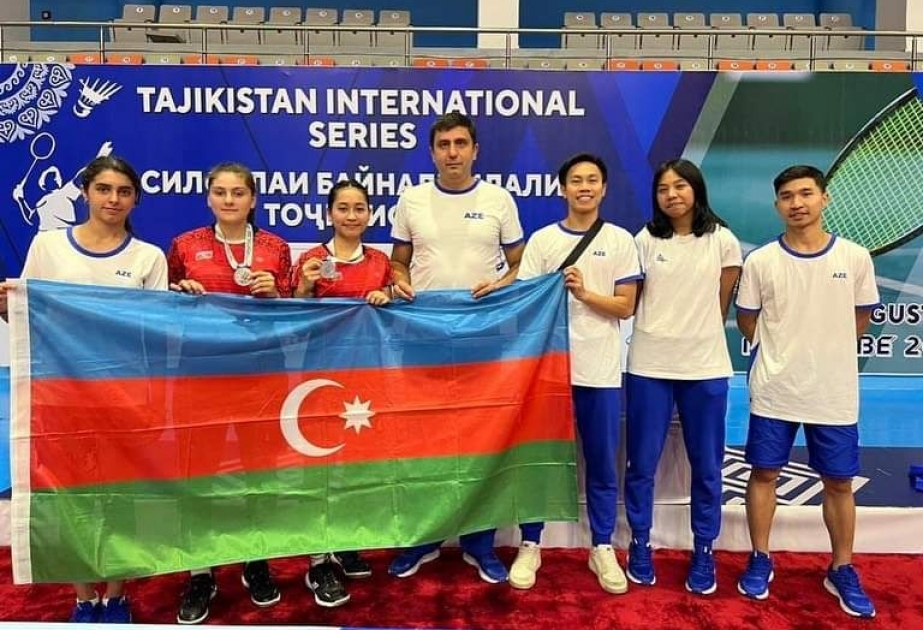 Badmintonçularımız beynəlxalq turnirdə 3 medal qazanıblar