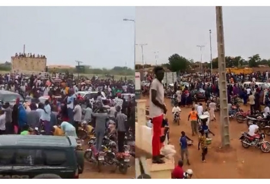 Nigeriyada Fransa əleyhinə etiraz aksiyası: “Nigerə qarşı müharibə ədalətsizdir!”