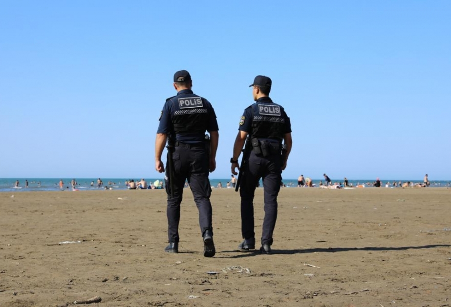 Çimərliklərə polis əməkdaşlarından ibarət naryad qrupları təhkim olunub VİDEO