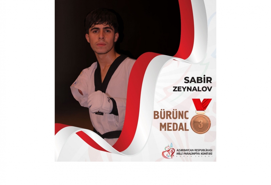 Sabir Zeynalov Avropa paralimpiya çempionatında bürünc medal qazanıb