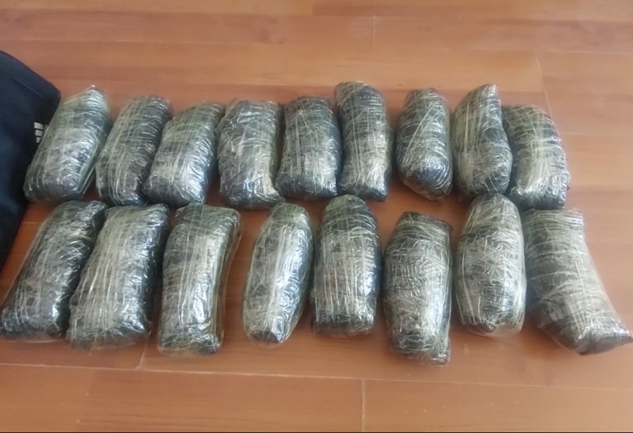 Gəncədə narkotacir saxlanılıb VİDEO