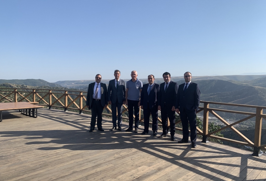 Yaşıl enerji sahəsində fəaliyyət göstərən xarici şirkətlərin nümayəndələri Laçın rayonuna səfər ediblər